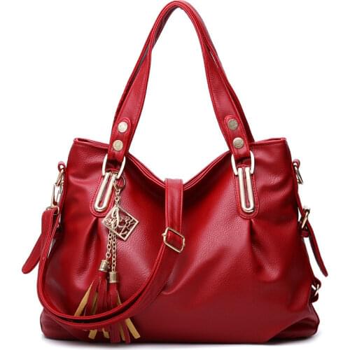 Bags for Women 2020 Soft Leather Casual Luxury Design Large-capacity Handbag Fashion Wild Shoulder Messenger Bag Trend Women Bag