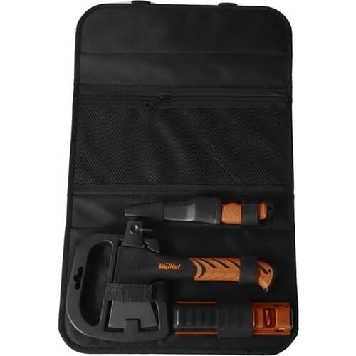 Multi-Purpose Garden Set, Multi-Purpose Garden Knife, Camping Axe, Grinding Apparatus, Cloth Carry Bag WSXK3