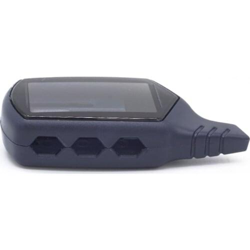 Russia version EZ-beta case keychain for Jaguar EZ-beta lcd remote two way car alarm system free shipping