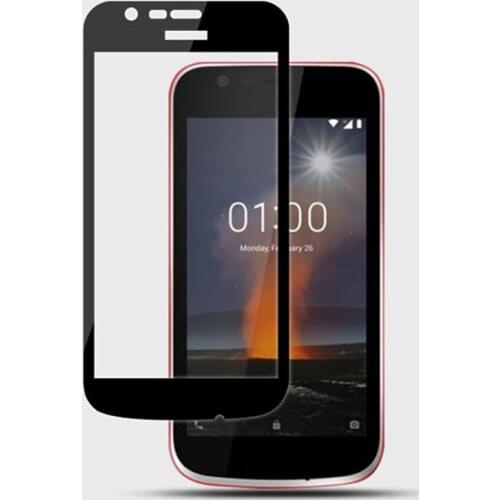 21D Tempered Glass For Nokia 1 2018 Full Cover 9H Protective film Screen Protector For Nokia1 TA-1047 TA-1056