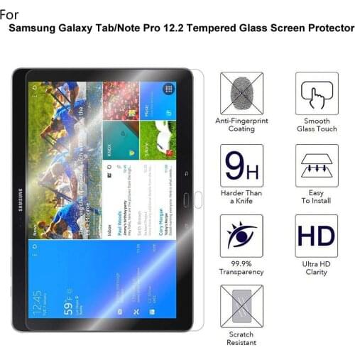 Screen Protector Tempered Glass For Samsung Galaxy Tab Note Pro 12.2 inch P900 P901 P905 SM-P900 Tablet Screen Protector Guard