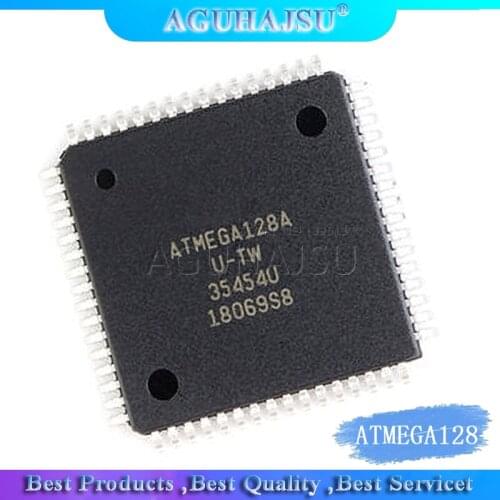 1pcs/lot ATMEGA128A-AU ATMEGA128L-8AU ATMEGA128-16AU TQFP64