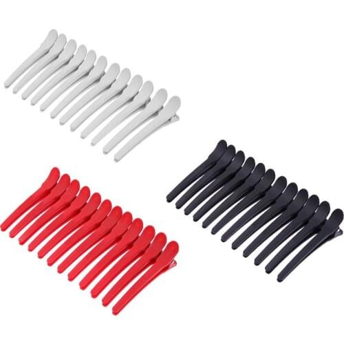 10/12 PCS Alligator Hair Clips Pro Hairdressing Salon Sectioning Hair Styling Tool Braiding Clip Hairpins Accessory Hair Pin