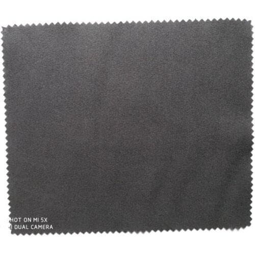 200pcs CBRL 15*15cm double size velvet jewelry cleaning cloth with custom logo printing for jewelry and glasses clean