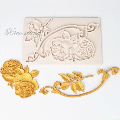 3D Flowers Silicone Mold For Baking Fondant Chocolate Sugarcraft Mould Pastry Cupcake Decorating Kitchen Accessories M2127