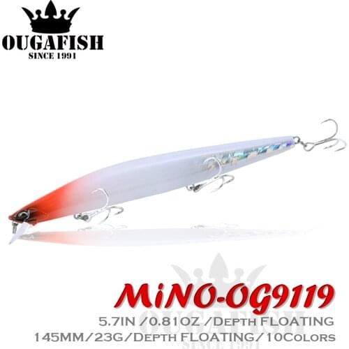Minnow Fishing Accessories Lure Floating Topwater Bait Weights 23g 145mm Wobblers Peche En Mer For Leurre Brochet Angeln Zubehor