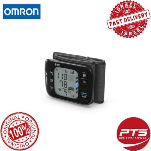 Omron RS7 Intelli IT HEM-6232T-E Automatic Wrist Blood Pressure Monitor with Positioning Sensor and Bluetooth Connectivity