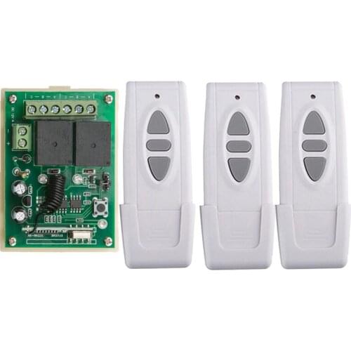 DC12V 1CH 10A RF Wireless Remote Control Switch System teleswitch transmitter & receiver relay Receiver Smart Home Switch