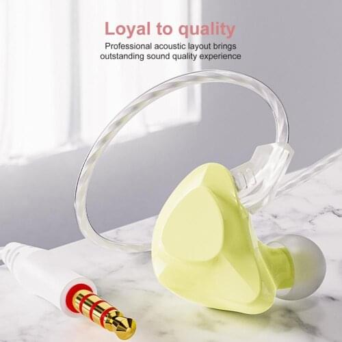 T03 Macaron Color Sports Headset Heavy Bass Ear Hook Mobile Phone Wired Earphone Headset Heavy Bass Ear Hook Mobile Phone Wired