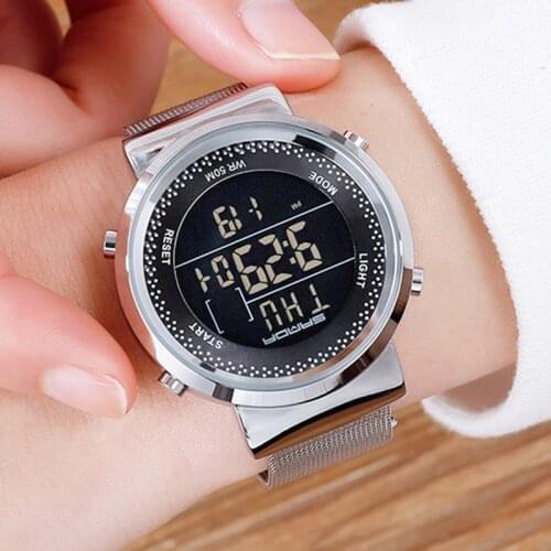 Relogio Feiminio Digital Watch Women Luxury Rose Gold Women Men Sports Watches LED Electronic Wrist Watch Waterproof reloj mujer