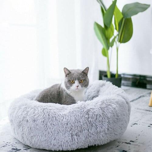 Hot Sale New Brand Suoer Soft Plush Cat Bed Mat Long Plush Warm Cat Bed Nest Winter Warm Sleeping Cat Bed Pet Mats