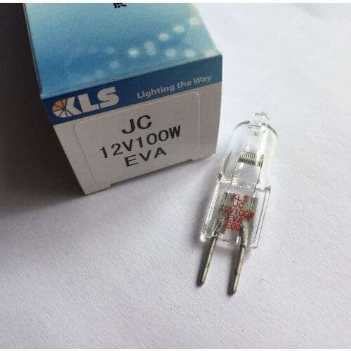KLS EVA 12V100W halogen lamp ,JC 12V 100W G6.35 2000 hours ,KLS 12V 100W