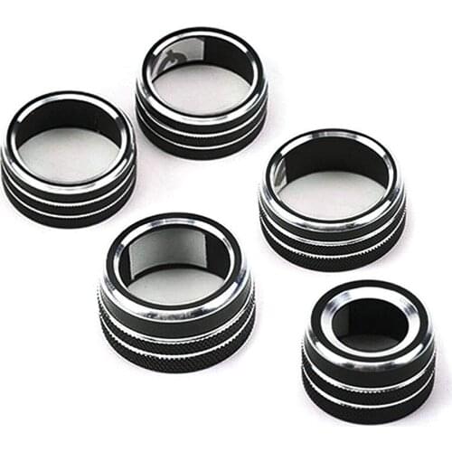 5pcs For Camry Knob Circle Easily Add Your Own Style to Theinterior Center Console Rear Mirror Function Switch Decoration