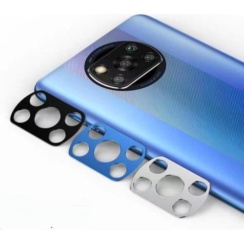 Camera Lens Ring Glass For Xiaomi Poco X3 pro NFC Metal Screen Protector Protective Case For Mi PocoX3 pro Protection Cover