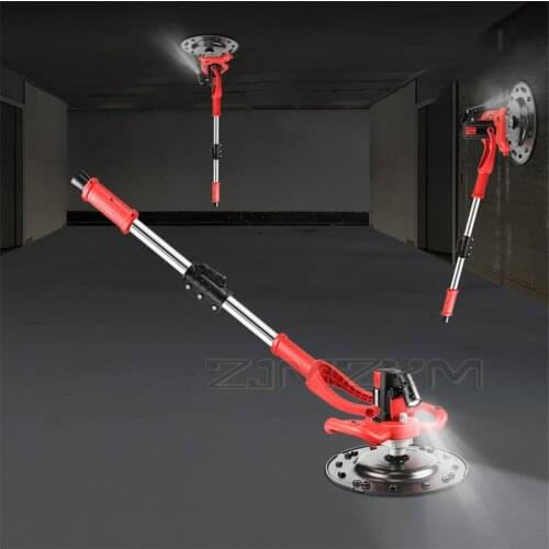 Multifunctional Electric Cement Concrete Mortar Polisher Putty Mixer Wall Polishing Machine Wall Sanding Machine 3880W/4880W