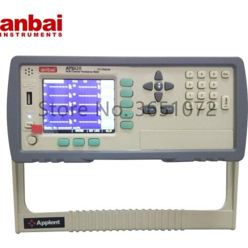 AT5120 Multi-channel DC Resistance Tester Test 20 Channels Resistance for Equipment Factory