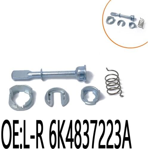 Car Door Lock Cylinder Repair Kit Zinc Alloy Right and Left for Seat VW Polo 6K4837223A 1995-2003