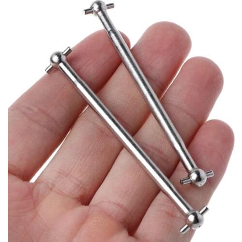 2pcs Upgrade Repair Spare Parts RC Car Transmission Shaft 15-WJ06 For Remote Control 1:12 S911/9115 S912/9116 Truck Accessory