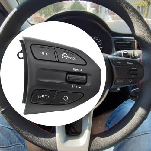 For KIA K2 RIO IKSLAIN AUGUST X-LINE LUXE RED LINE Steering Wheel Cruise control Button Bluetooth Audio Phone Volume Switch Car