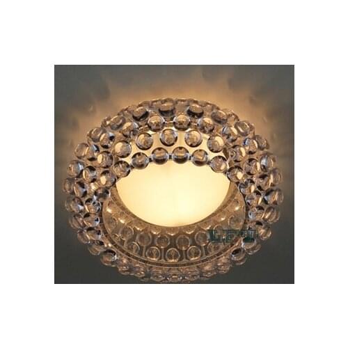 Foscarini Caboche Ceiling Lights Factory Acrylic Ball Abajur Home Indoor Ceiling Lamp Fixtures Decor Clear Classical Luminaria