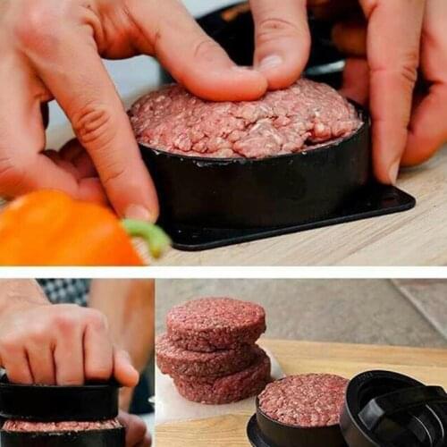 ABS Meat Beef Grill Burger Press Patty Maker Mold Hamburger Maker Hamburger Press Round Shape Non-Stick Chef Cutlets Hamburger
