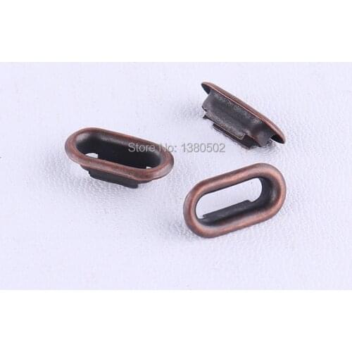 200pcs copper color Eyelets Grommets with washer 11mm for Leather craft DIY Scrapbooking Shoes Belt Bag Clothes Accessories