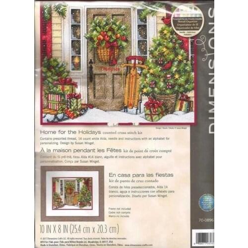 Drop Shipping Embroidery Christmas Tree Cross Stitch Pattern Maker Software with 100% Cotton Floss &Free Shipping for Wall Decor