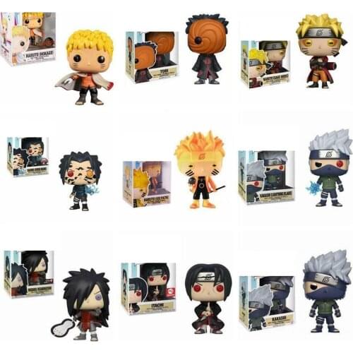 Narutoes theme series toys comprehensive Kakashi Sakura Action Figures Collection Model Toy for Kids Gift