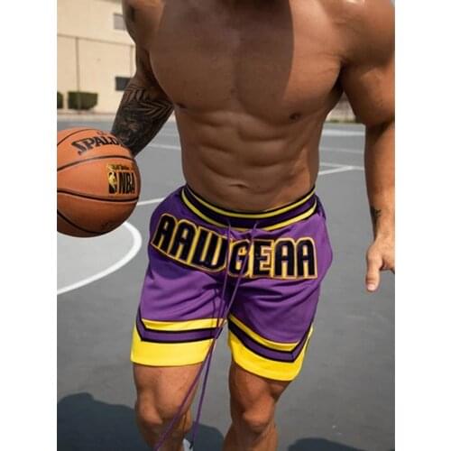 New Men Casual Shorts Mens Summer Outdoor Basketball Shorts Mens Fitness Shorts Quick Dry Breathable Sports Pants Casual Pants