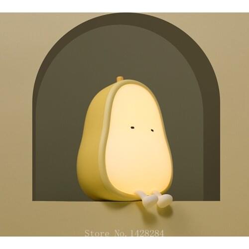 Xiaomi MUID Silicone Night Light Rechargeable Kids Baby Bedroom Sleeping Desktop Bedside Lamp