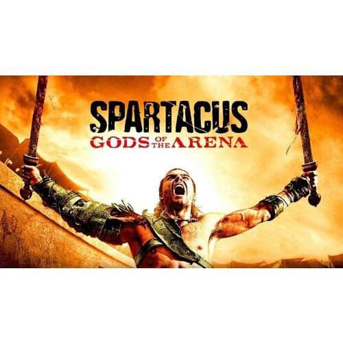 Spartacus American television series 2 Silk Fabric Wall Poster Art Decor Sticker Bright