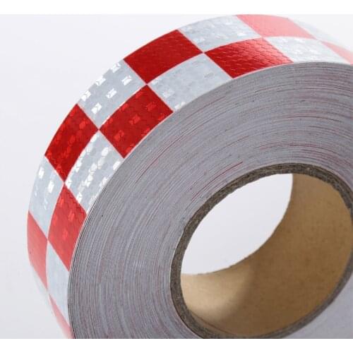 5cmx5m Safety Mark Reflective tape stickers car-styling Self Adhesive Warning Tape Automobiles Motorcycle Reflective Film