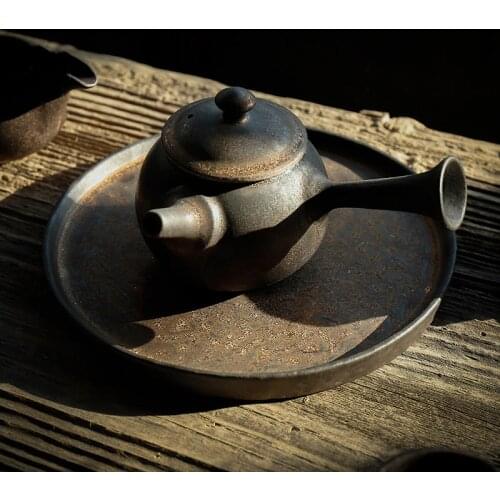 TANGPIN japanese ceramic tea trays teapot trivets chinese tea table household porcelain teapot holder