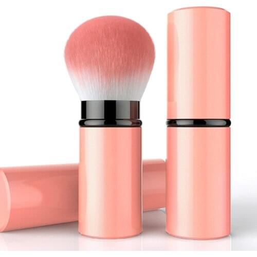 Retractable Brush Blush Loose Powder Powder Makeup Brush Beauty Tools L1