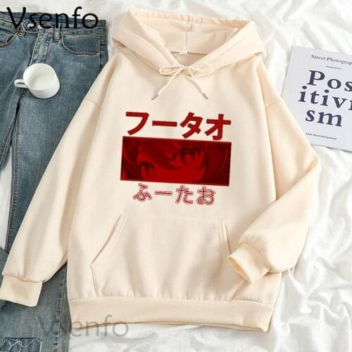 Hu Tao Genshin Impact Women Hoodies Sweatshirt Harajuku Pullover Streetwear Cartoon Print Sweat Oversize Vintage Clothes Sweat