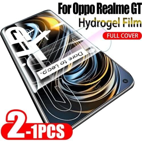 1-2PCS For GT Neo film For Oppr Realme GT Neo Hydrogel Film Screen Protector Hydrogel Protective For realme 8 Pro gtneo screen