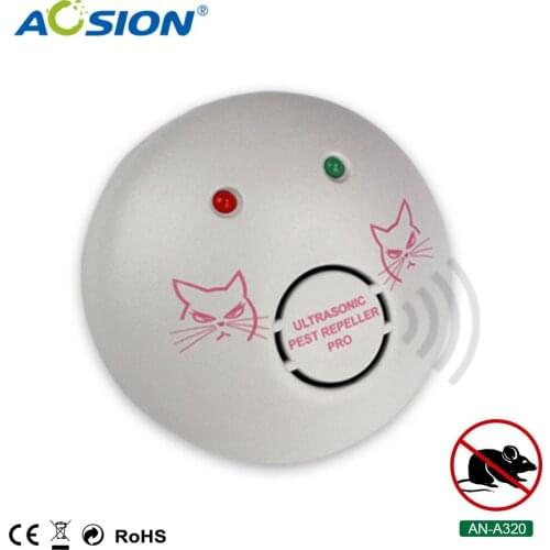 2X Aosion electronic ultrasonic mouse mice rat repeller home use GS 220v plug in pest repellent AN-A320