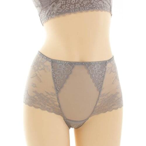 4pcs Sexy Hollow Lace Panties Seamless For Women High Waist Underwear Fashion Cozy Lingerie Briefs Quality Intimates Plus Size