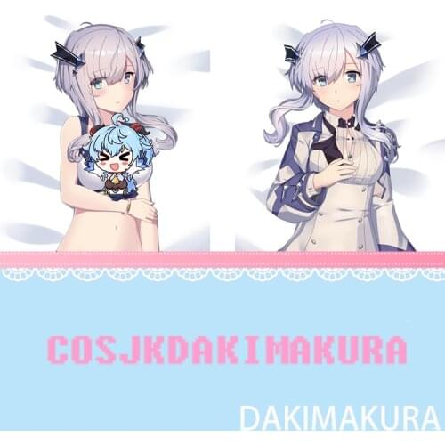 Anime Dakimakura The Misfit of Demon King Academy Maou Gakuin no Futekigousha Misha Necron Pillowcase Hugging Pillow Cover Case