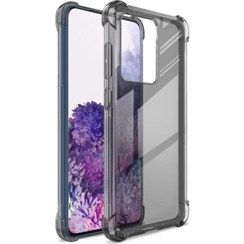 Case for Samsung Galaxy S20 Ultra IMAK Shock-Resistant Shockproof Soft TPU Back Cover for Samsung S20 Ultra Case