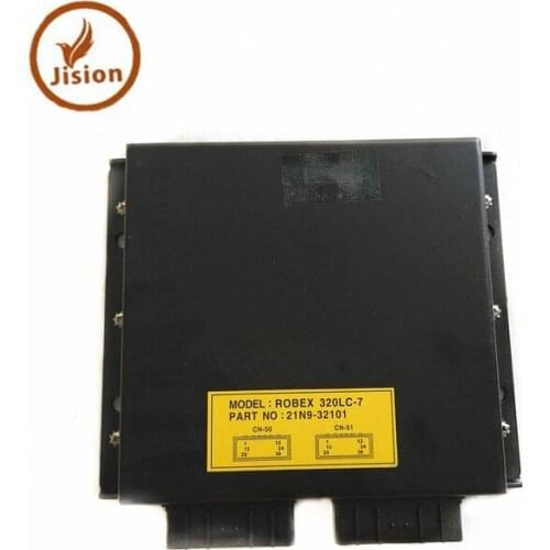 JISION HYUBDAI Excavator controller MCU board R320LC-7 excavator controller 21N9-32101
