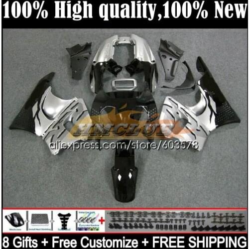 Body For HONDA CBR893RR CBR900RR CBR 893RR 1994 1995 1996 1997 31CL.29 CBR900 CBR893 CBR 893 RR 94 95 96 97 Fairing Black silver