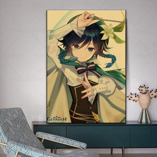 Impact Noelle Poster HD Anime Game Painting Aall Art Prints Dorm Picture For Bedroom Home Aisle Living Room Unique Decoration