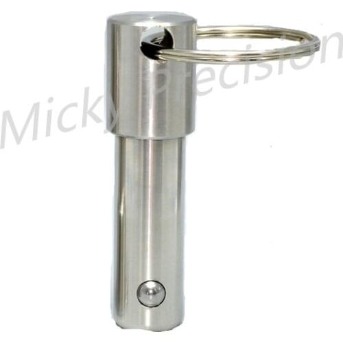 Ball Lock Pin Quick release pin Stainless steel Spring Type diameter 5mm 6mm 8mm 10mm 12mm 16mm length 10-100mm