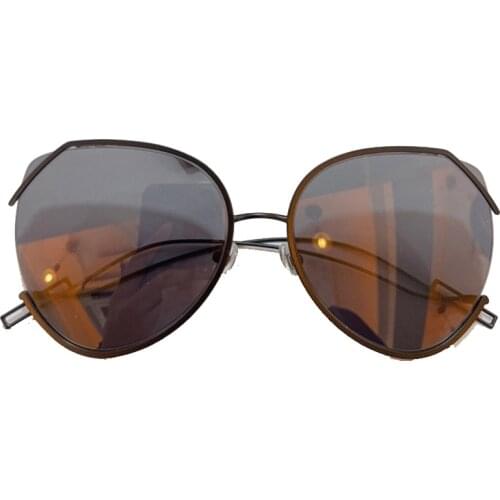 Vintage Brand Sunglasses Women Cat Eye Cute Mirror Alloy Sun Glasses For Female Men Retro Eyeglasses UV400