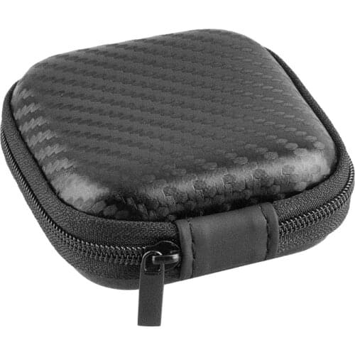 Hearing Aid Storage Bag Invisible Zipper for Hearing Aids Earbuds Carrying Case Box Holder BTE ITE