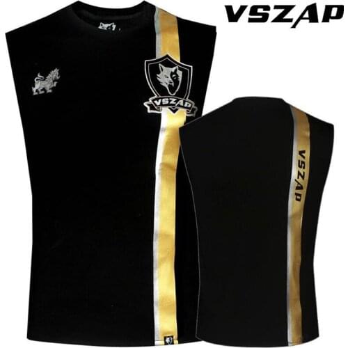 VSZAP Mens Running Mma T-Shirts clothes muscle muay Thai mma cotton kick boxing Shirts Fitness Gym jiu jitsu bjj kickboxing