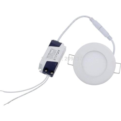 3W 300lm AC85~265V Cold white/warm white LED Ceiling LED Downlights led Panel Lights Bulb High quality 30pcs