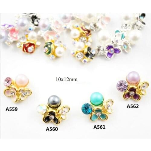 Free Shipping Wholesale 100pcs/lot Rhinestone Flatback Button Nail Art Crystal Stone Invitation Rhineston Button DIY HUA01-4