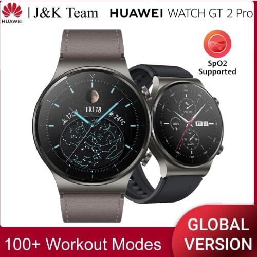Huawei Watch GT 2 Pro, Smart watch, Built-in GPS ,14 Days Battery Life, 5 ATM water proof ,Heart Rate Tracker , for Android iOS